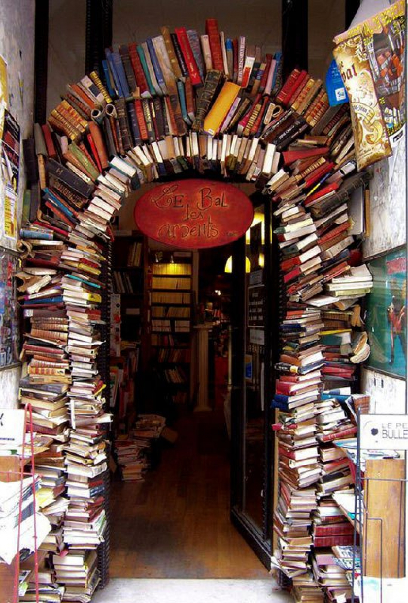 Possibly The Coolest Entrance To A Bookstore