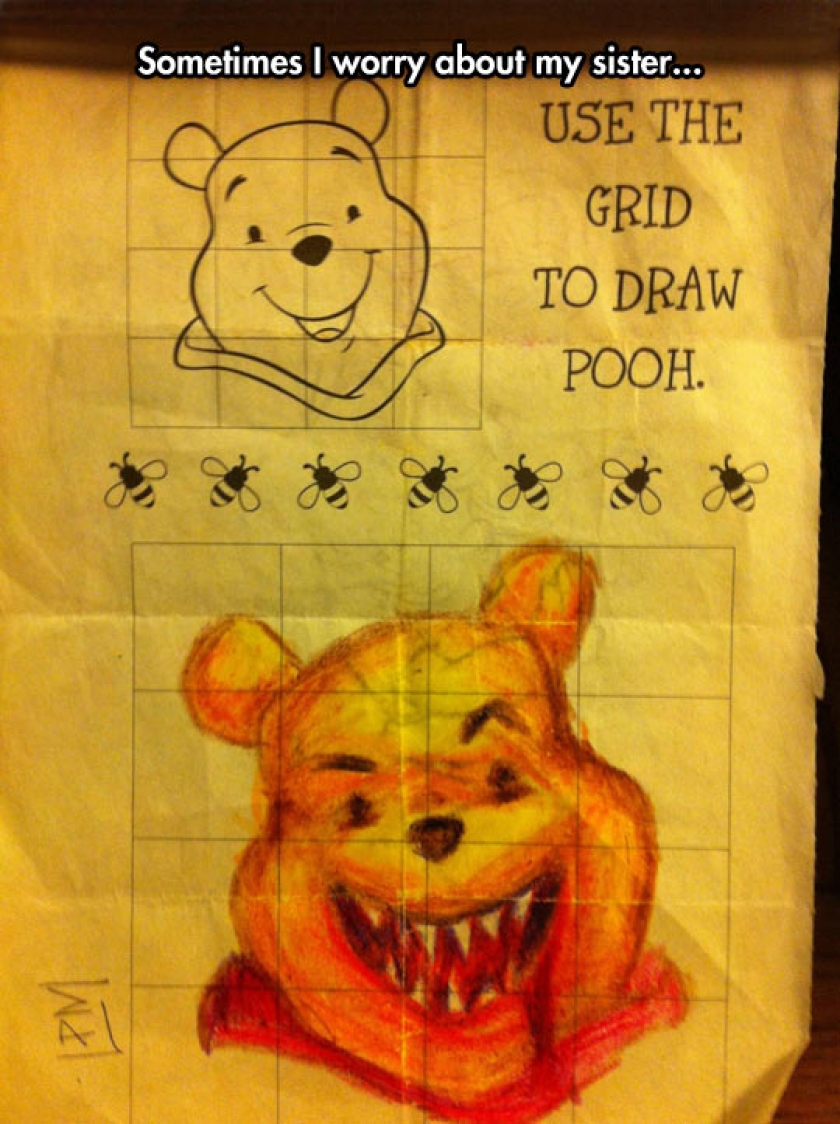 Drawing Pooh