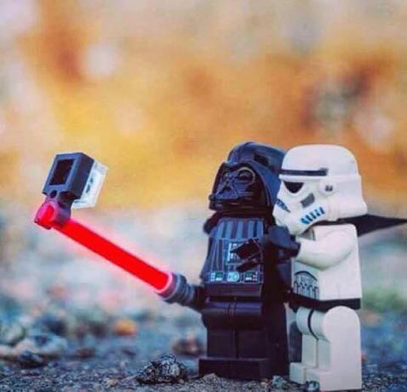 Vader’s Selfie Stick