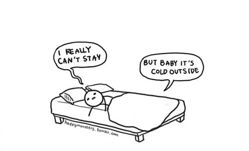Every Morning Now That’s Starting To Get Cold