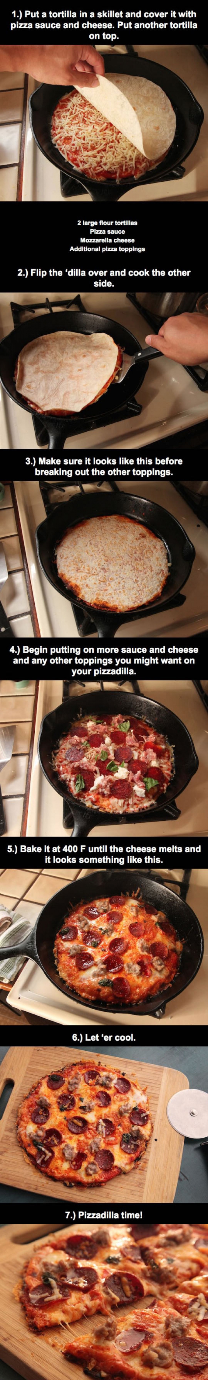 The Pizadilla Recipe