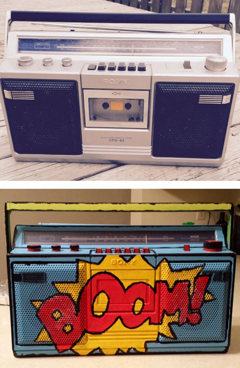 Painted Boombox Win