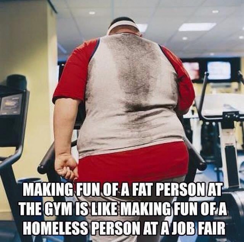 don't make fun of people who are trying to better themselves