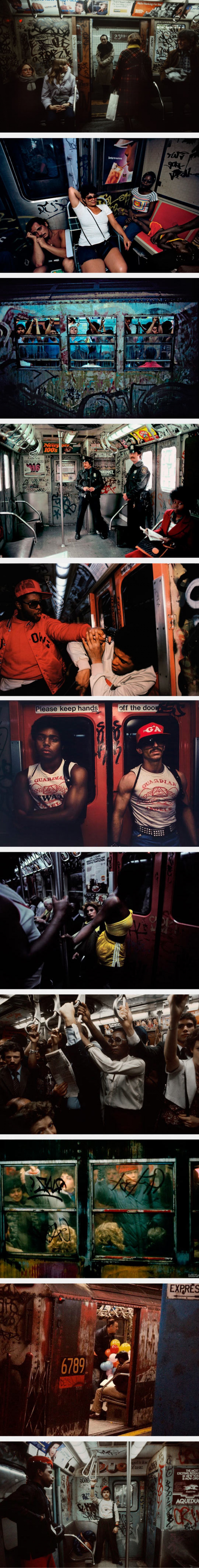 New York City Subway Photos Taken In The 80s