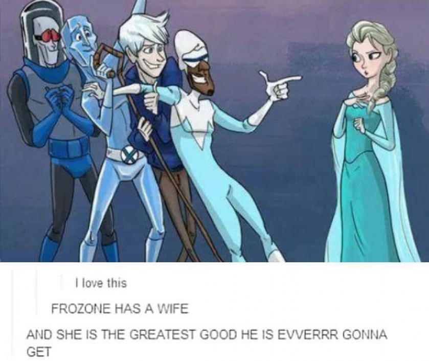 Frozone, Easy On That, You Have A Wife