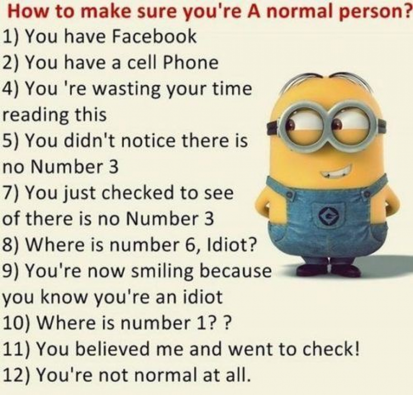 Are you normal?