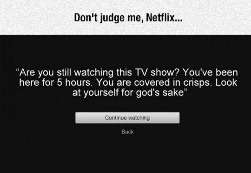 Judgmental Netflix
