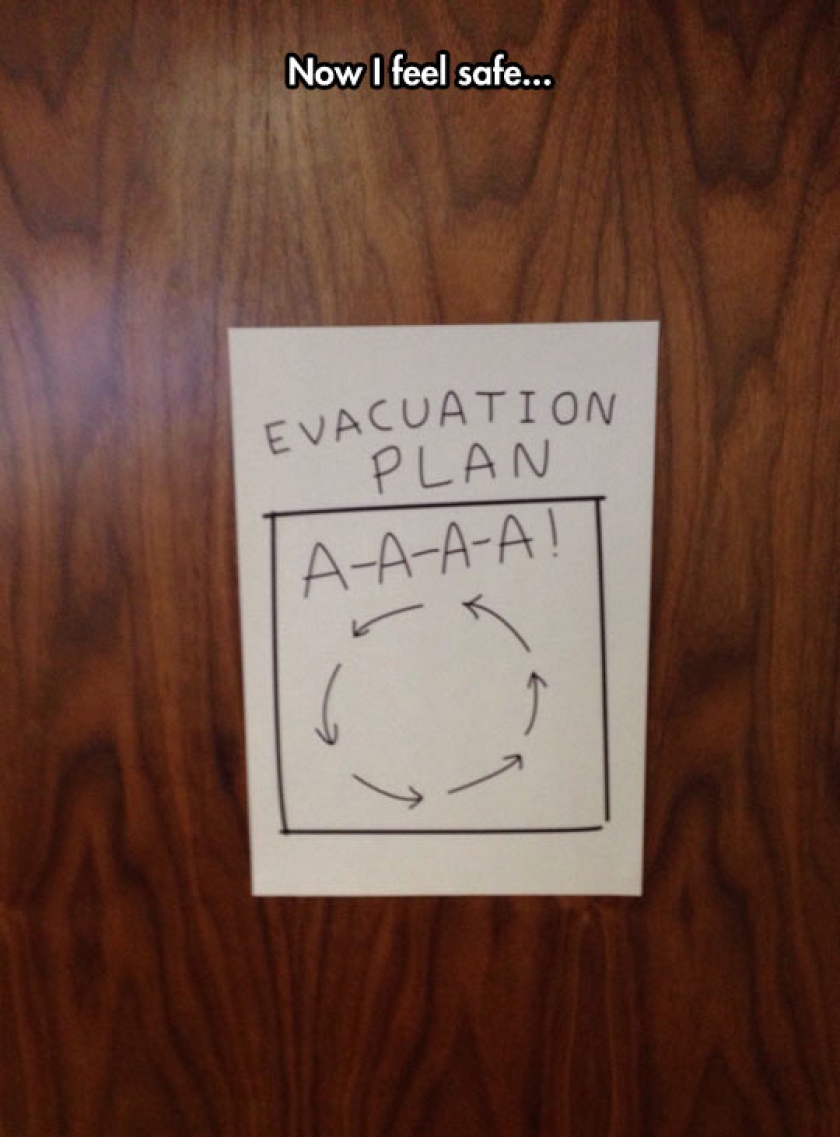 Perfect Evacuation Plan
