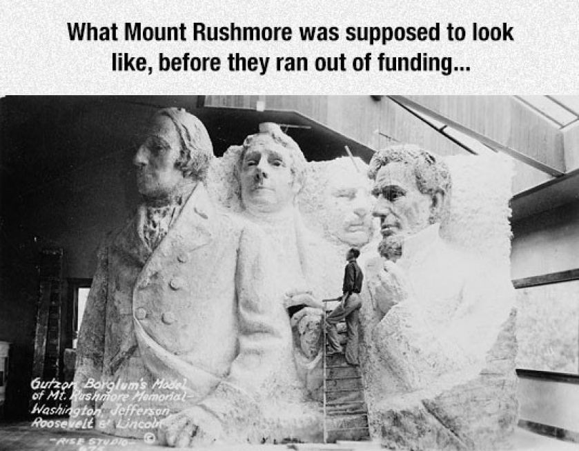 Mount Rushmore’s Final Look