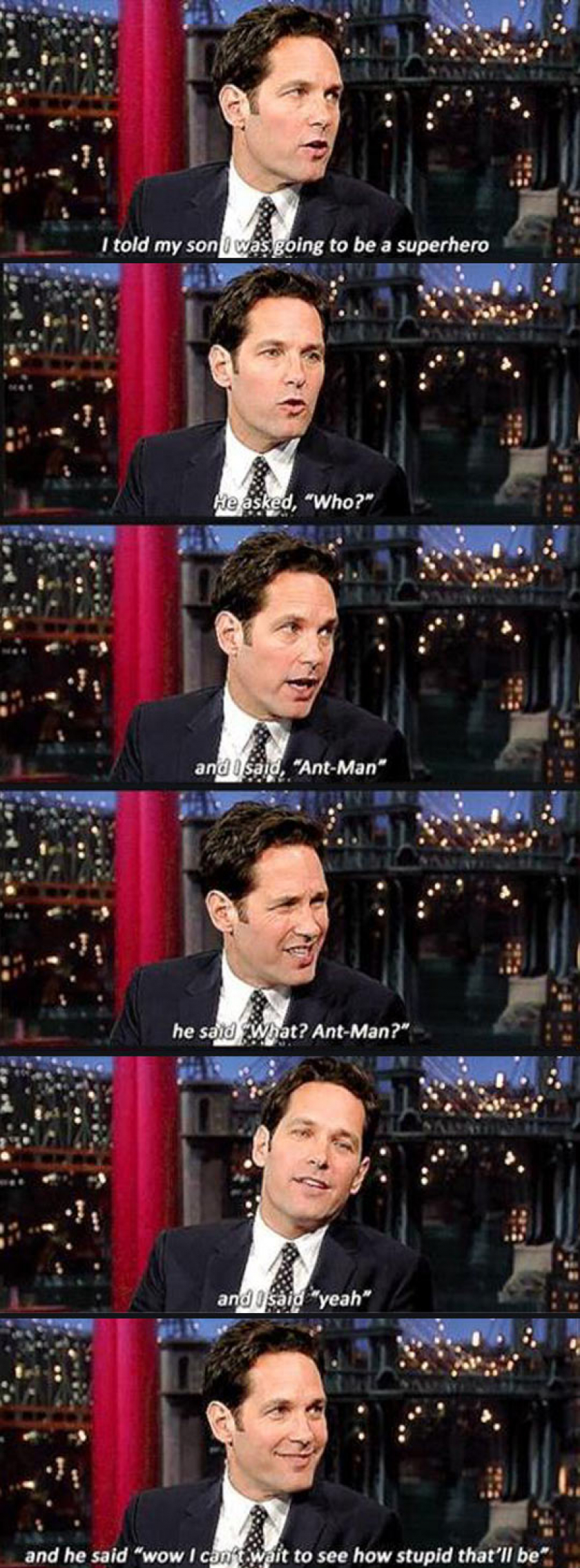 Paul Rudd’s Son Sums Up Everyone’s Feelings