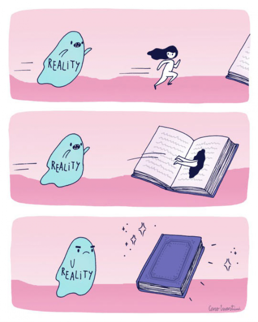 This Is Exactly How Books Work For Me