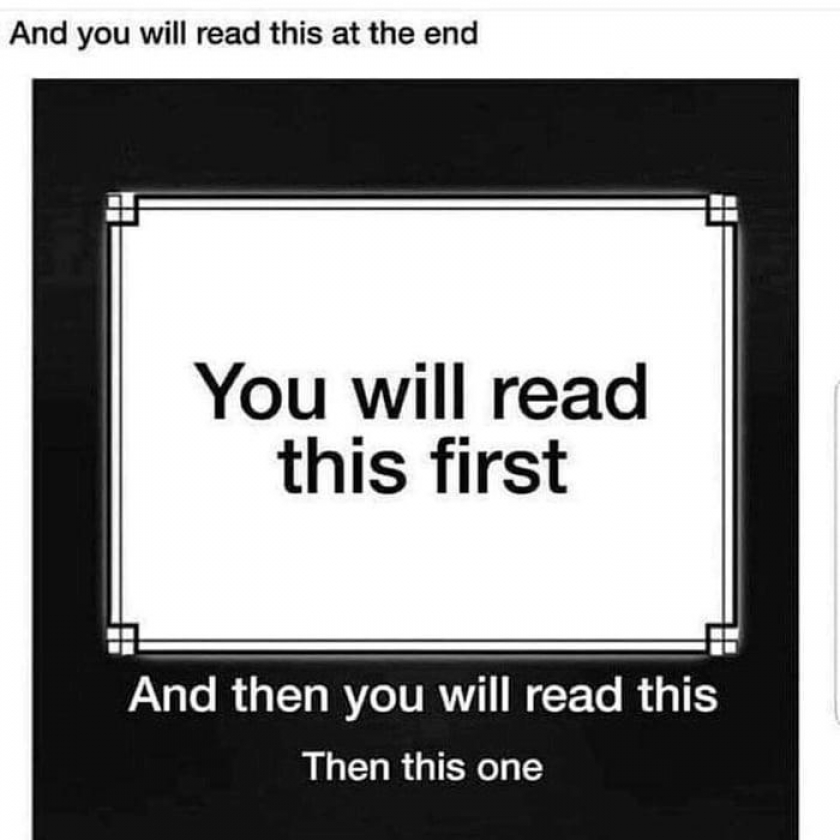 Read in order