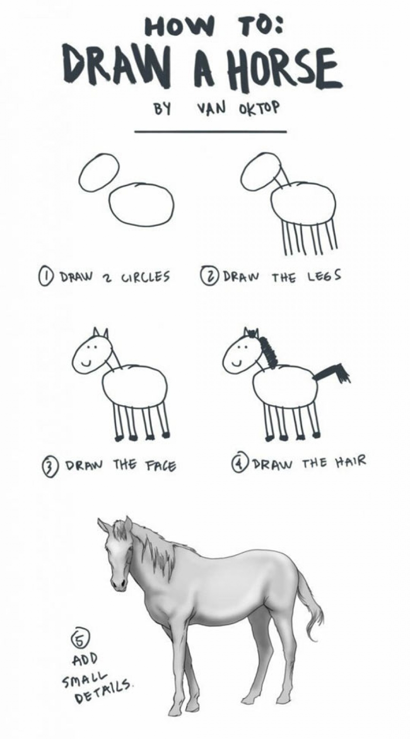 How To Properly Draw A Horse