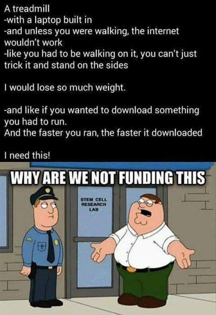                          Let’s fund this!                      