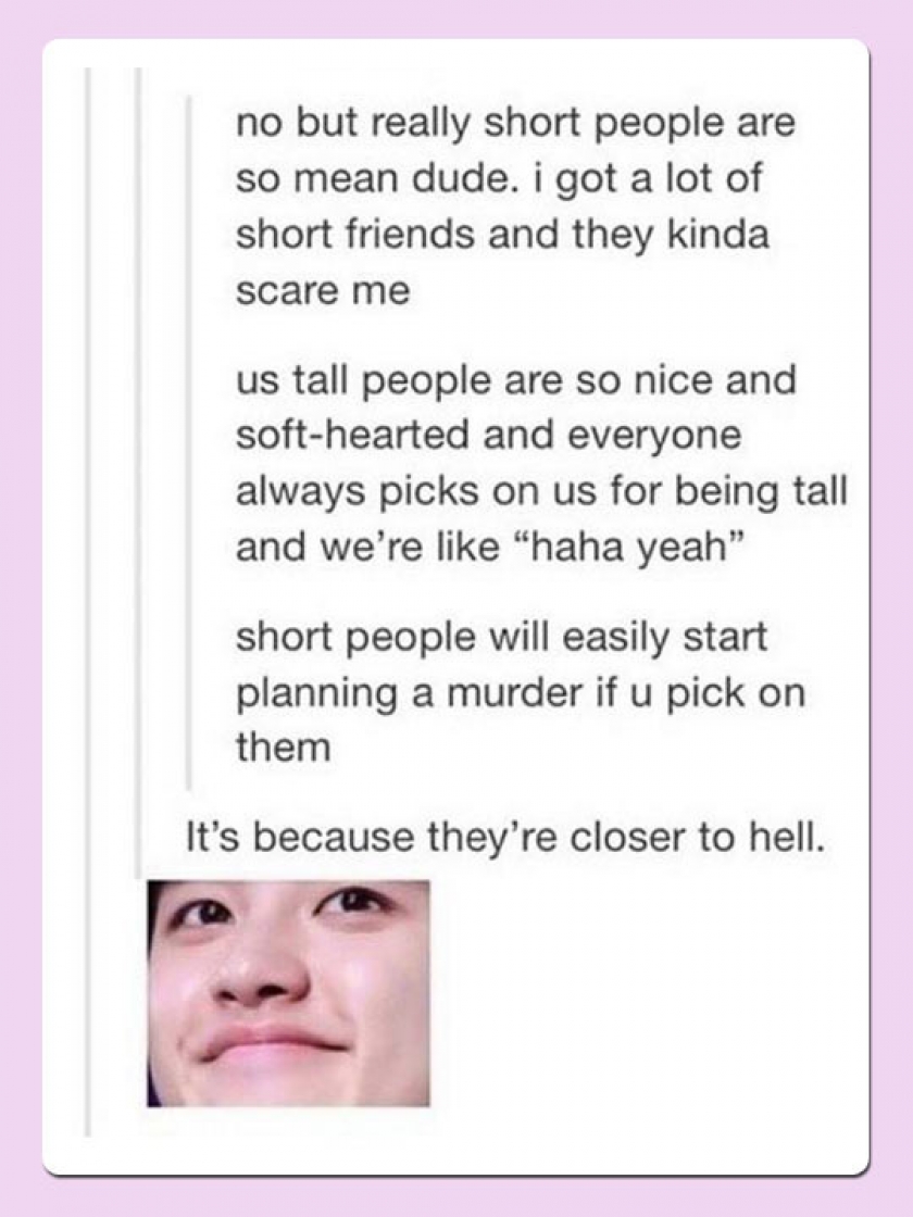Why Short People Are Evil