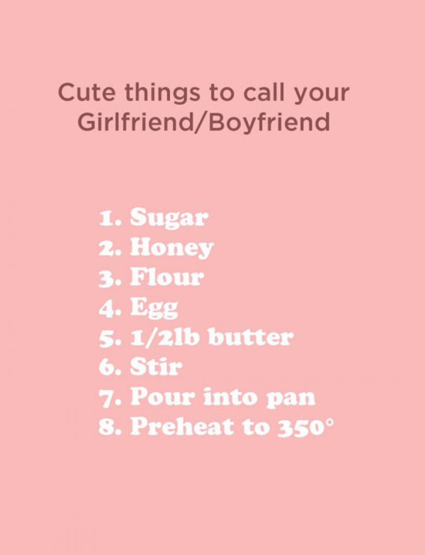 How To Properly Call Your Boyfriend Or Girlfriend