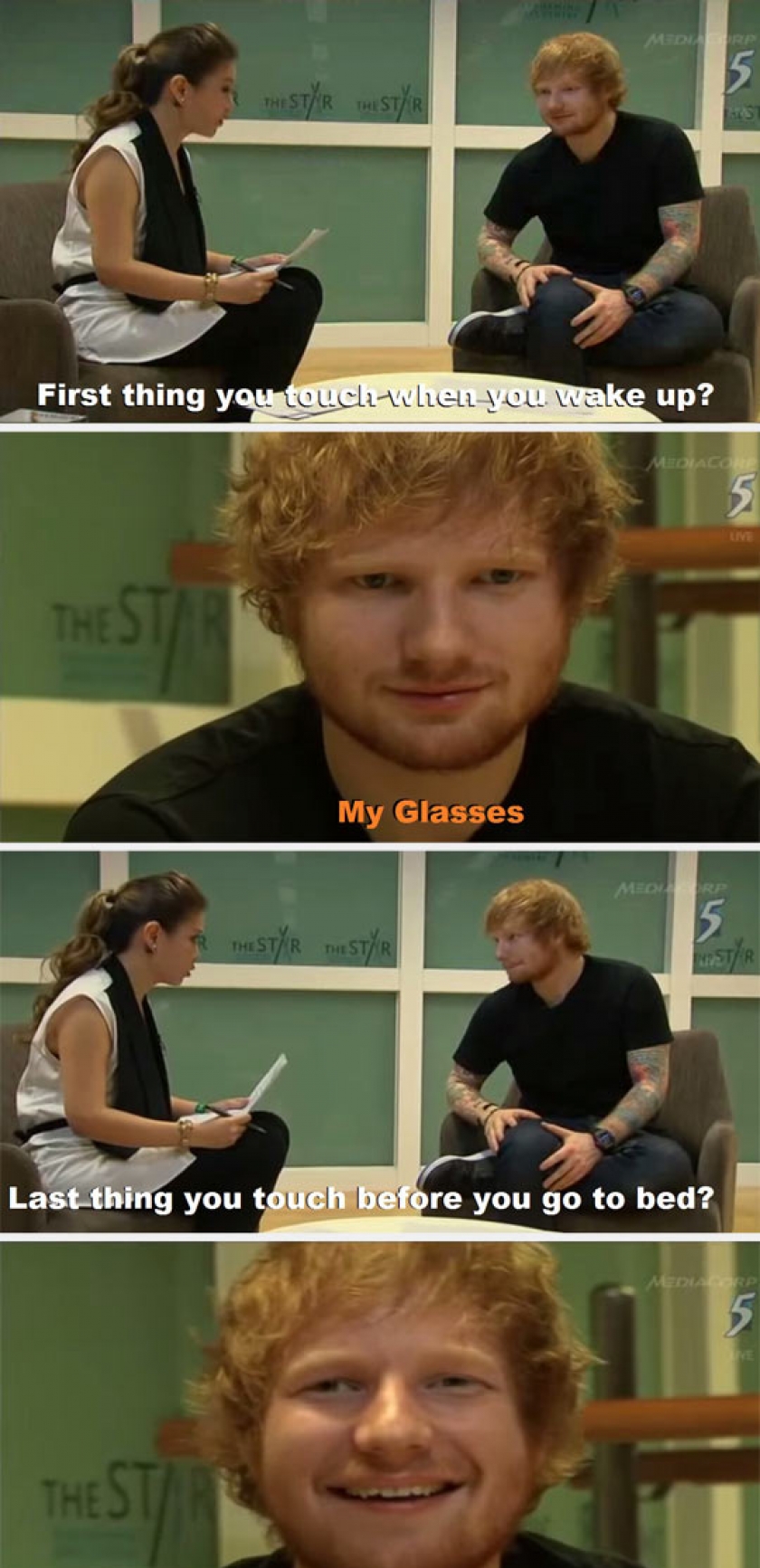 One Of The Reasons I Like Ed Sheeran