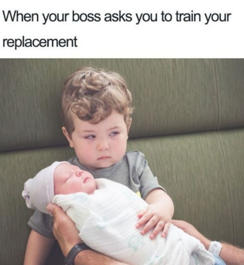 train your replacement 