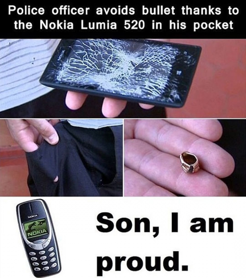Nokia Should Start Doing Body Armor