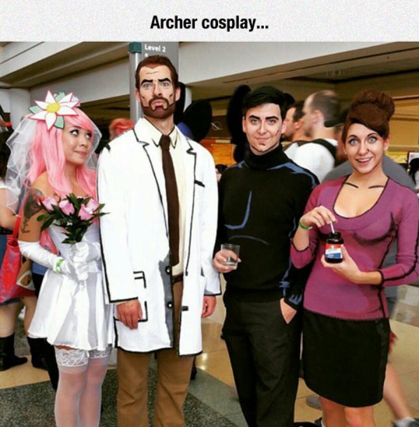 The Cast From Archer
