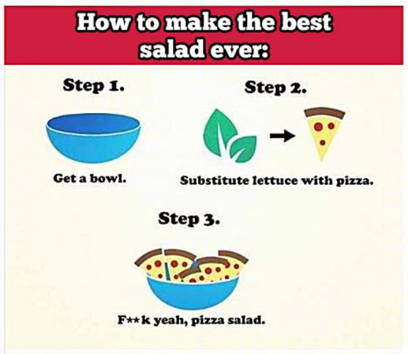 Preparing A Great Salad