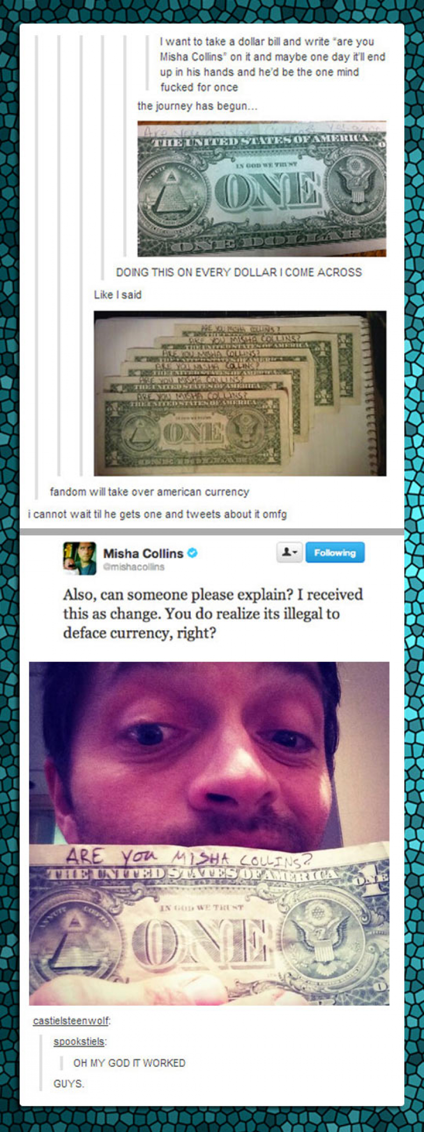 Misha Collins Needs An Explanation