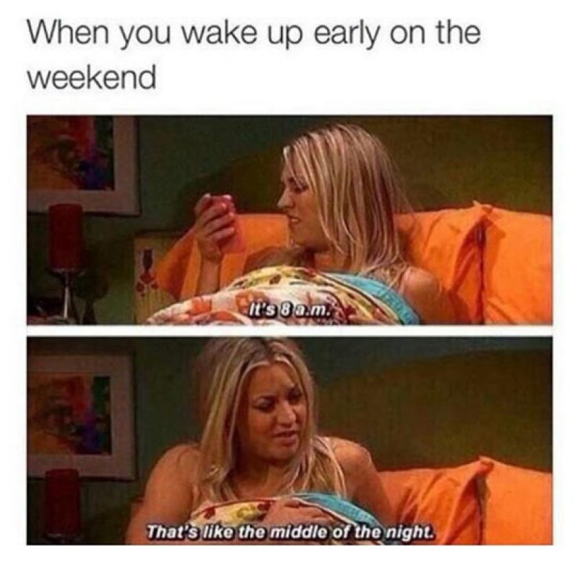 Waking Up On Weekends