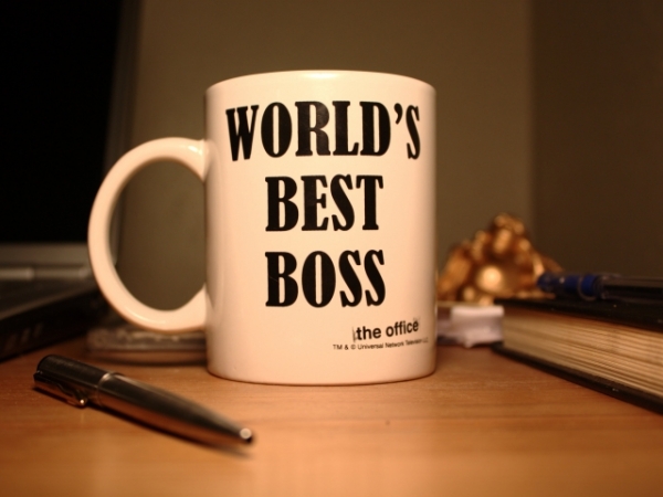 How would you describe your boss in one word?