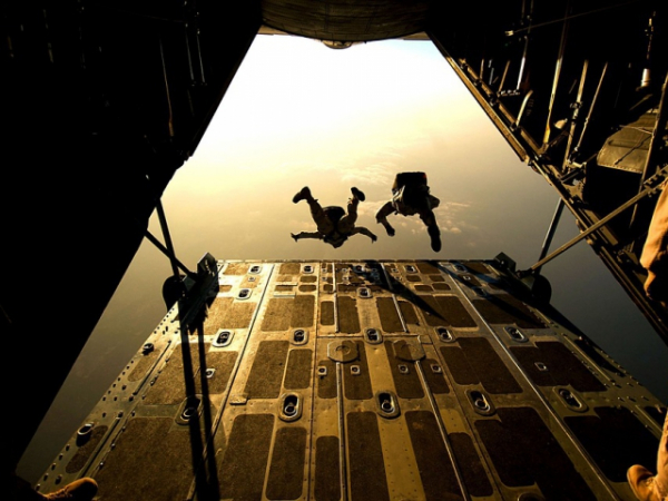 Have you ever been skydiving?