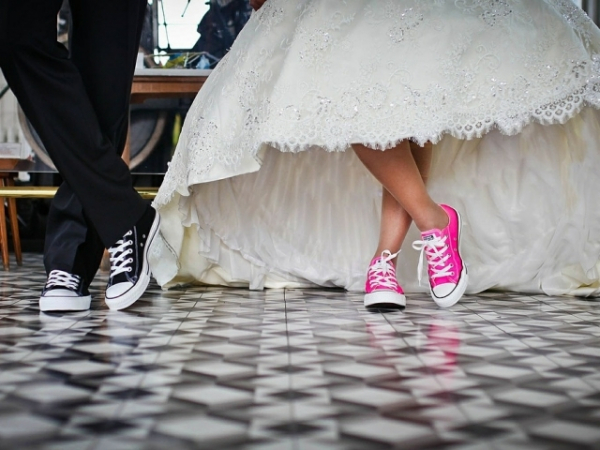 What shoes did you wear at your wedding, or will you wear if you get married?