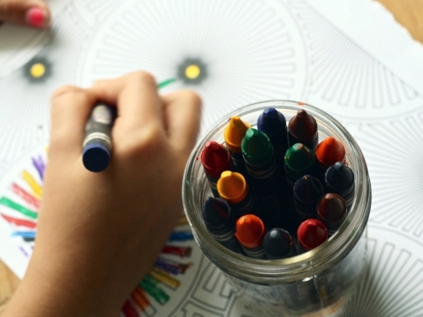 Think back to when you were a kid. What did you enjoy coloring with the most?