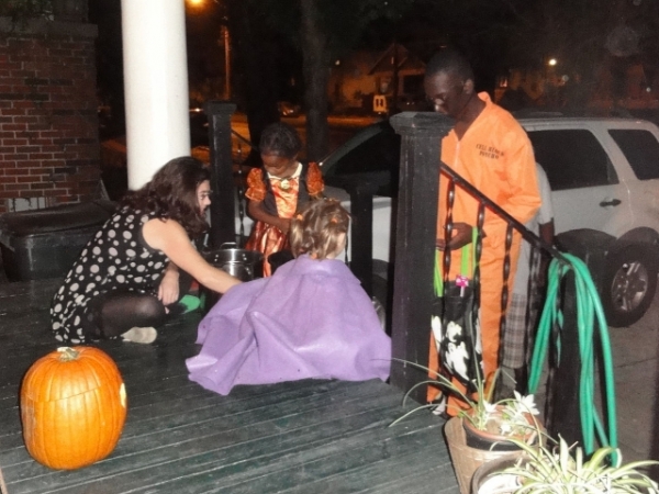 What do you typically do on Halloween night?