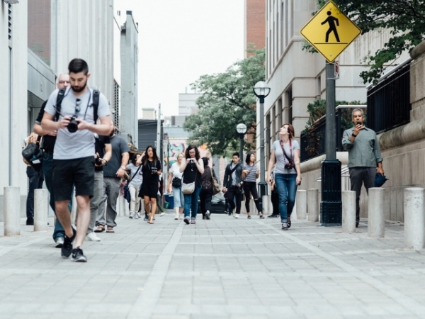 You see someone you know walking down the street. What's your first instinct?