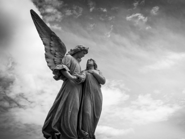 Do you sometimes feel that some force or entity is protecting you from harm, like a guardian angel?