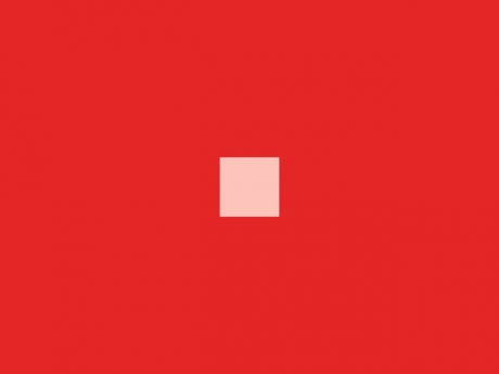 Choose the color of the square on the red background!