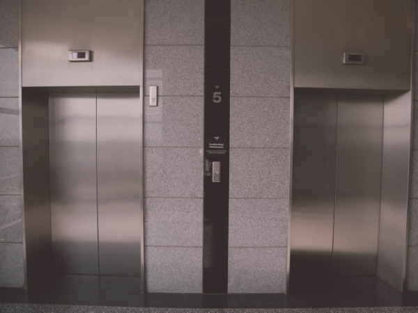 When you're alone in an elevator, what do you do?