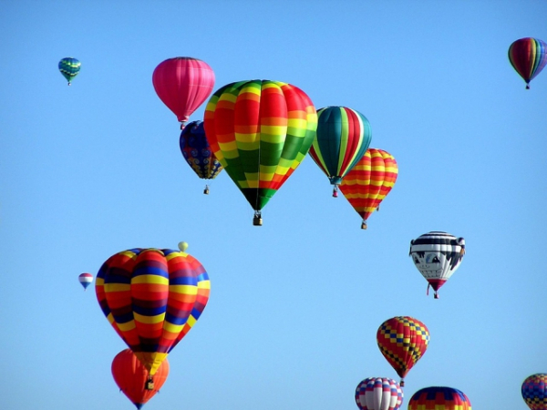 Would you ever willingly go up in a hot air balloon?