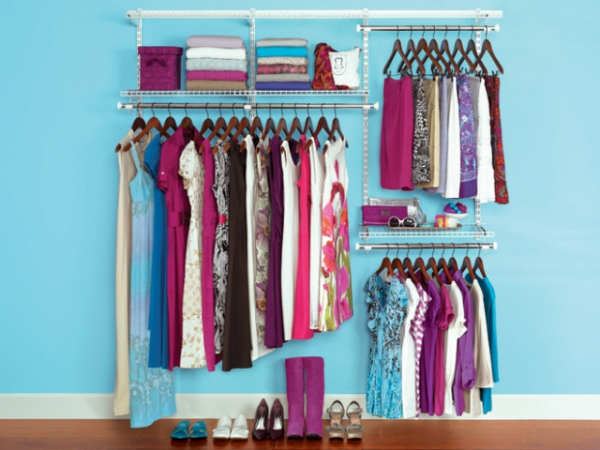 My closet is organized by ________.