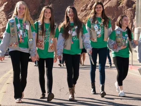Would you rather wear a Girl Scout vest or the sash?