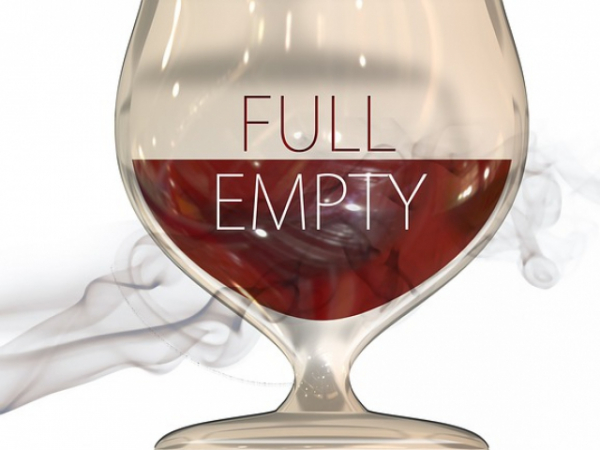 Do you see the glass as half or half empty?