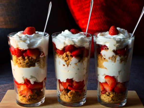 Favorite part of a parfait.