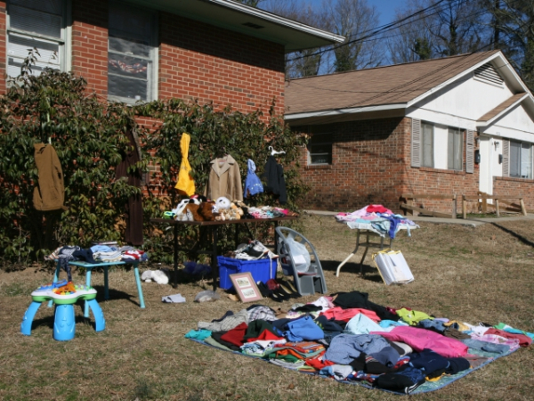 What would you call a sale of unwanted items on your porch, in your yard, etc.?