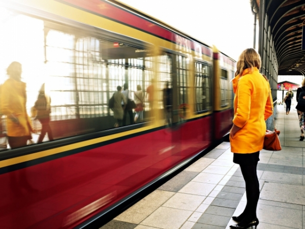 You've just been cut off while trying to board the train. How do you react?