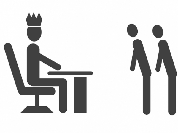 Your boss is harassing a co-worker and they feel uncomfortable. How do you react?