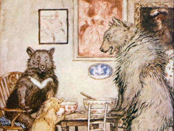 Who originally wrote Goldilocks and The Three Bears?