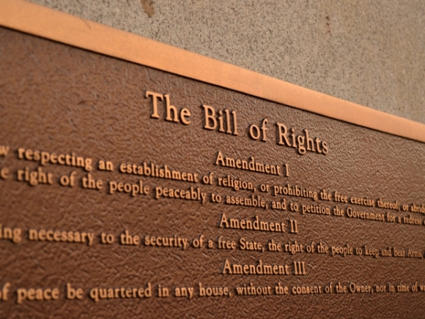 Which document established the division of powers between the states and the federal government?