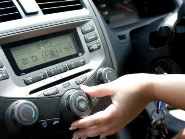 How often do you change the radio while driving?