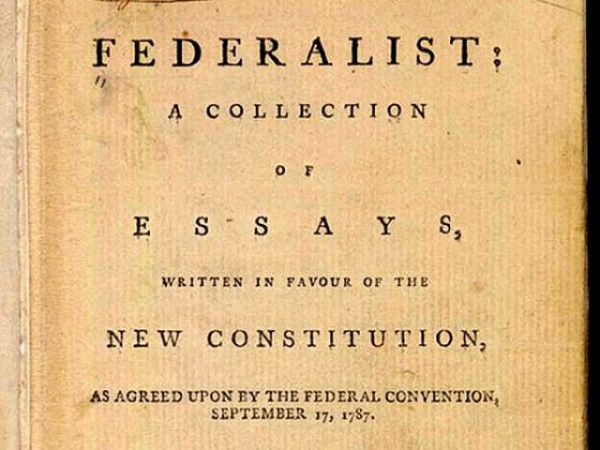 The Federalist Papers supported the passage of the U.S. Constitution. Name one of the writers