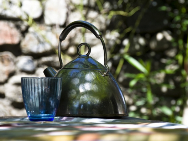 What word would you use to describe a tea kettle?