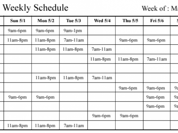 Do you always follow a scheduled routine or are you more spontaneous?